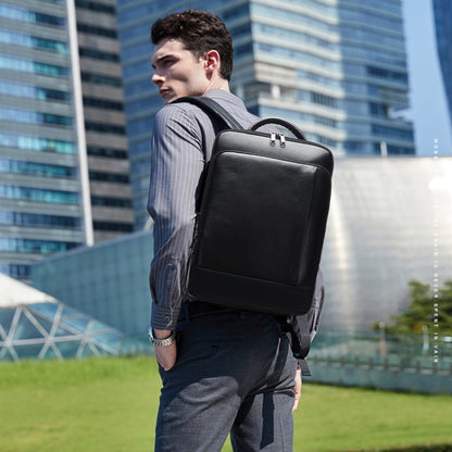 Bopai Large-Capacity Waterproof Business Laptop Backpack With USB+Type-C Port, Color: Black - Backpack by Bopai | Online Shopping UK | buy2fix