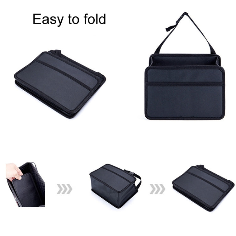 Car Hanging Garbage Bag Multifunctional Folding Storage Box, Model: H613 Litchi Pattern - Stowing Tidying by buy2fix | Online Shopping UK | buy2fix