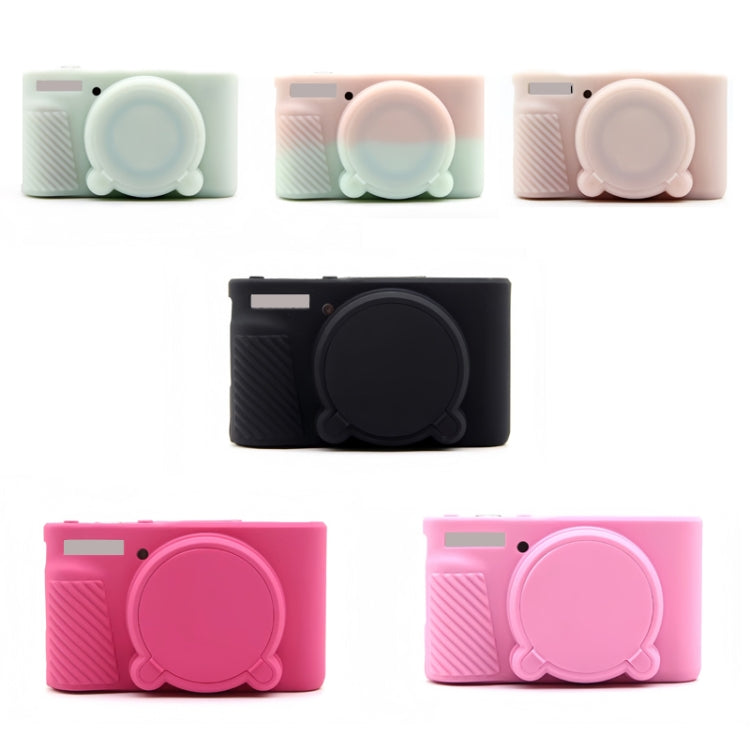 For Canon SX730/SX740 Soft Silicone Protective Case, Color: Pink - Protective Case by buy2fix | Online Shopping UK | buy2fix