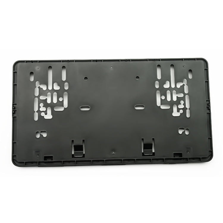 European Plastic Car License Plate Modified Frame Holder(XC-W088) - License Plate Covers & Frames by buy2fix | Online Shopping UK | buy2fix