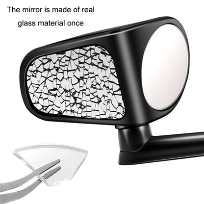 Car Auxiliary Mirror Multi-Function Wide-Angle Rear View Reversing Mirror(Black Right) - Convex Mirror & Accessories by buy2fix | Online Shopping UK | buy2fix