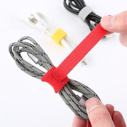 20pcs Nylon Fixed Packing Tying Strap Data Cable Storage Bundle, Model: 10 x 150mm Red - Cable Organizer by buy2fix | Online Shopping UK | buy2fix