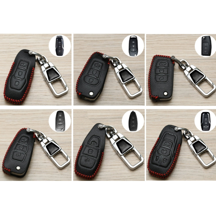 For Ford Car Key Cover Keychain Anti-lost Number Plate, Style: F - Car Key Cases by buy2fix | Online Shopping UK | buy2fix