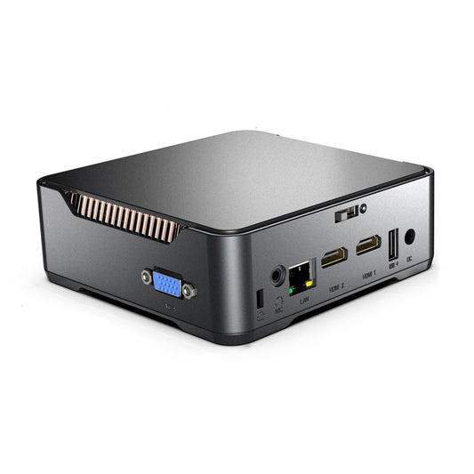 GK3Plus N100 16G+512G EU Plug 12th Intel Alderlake Dual HDMI+VGA Triple Display 4K HD Pocket Mini PC - Windows Mini PCs by buy2fix | Online Shopping UK | buy2fix