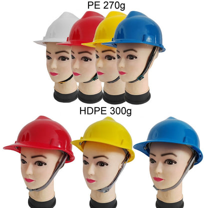 LINDUN 400g FRP Safety Helmet Site Mining Construction Helmet Protective Hat(Color Random) - Workplace Safety Supplies by LINDUN | Online Shopping UK | buy2fix