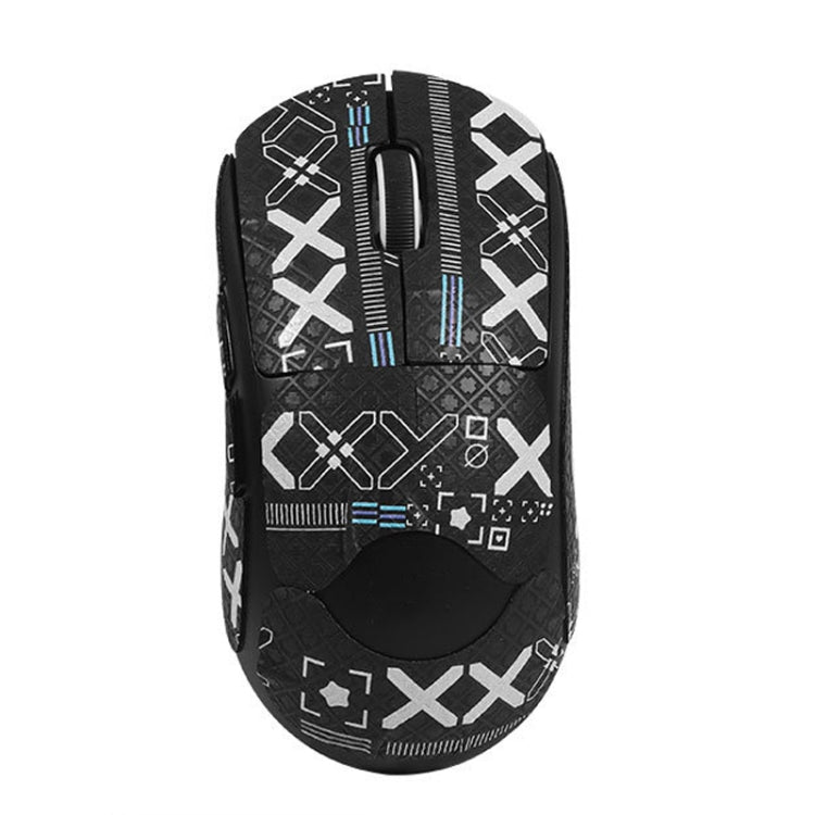 For Logitech GPW 2-Generation Mouse Anti-Slip Stickers Absorb Sweat Paste, Color: Black Print Fully Surround - Silicone / Sticker by buy2fix | Online Shopping UK | buy2fix