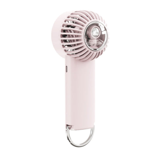 Outdoor Handheld Ice Air Conditioning Fan Astronaut Night Light Semiconductor Cooling Fan(Pink) - Electric Fans by buy2fix | Online Shopping UK | buy2fix