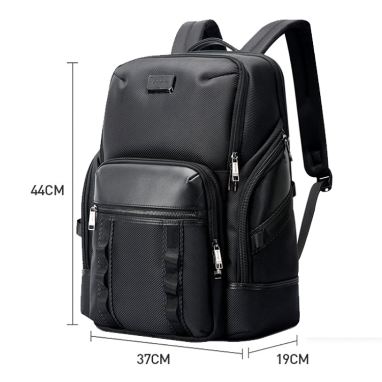 Bopai 61-123561 Large Capacity Business Trip Laptop Backpack(Black) - Backpack by Bopai | Online Shopping UK | buy2fix