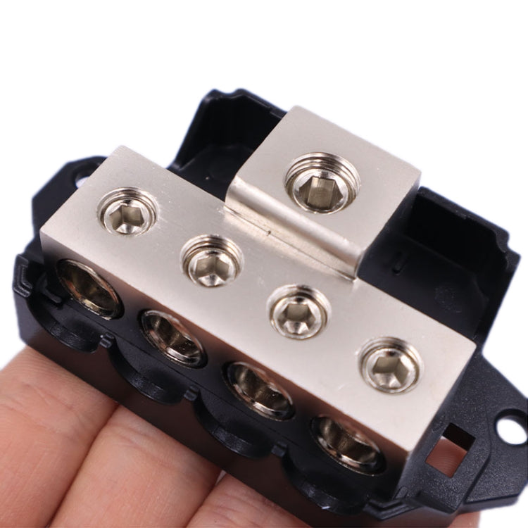 1 To 3 Car Audio Amplifier Modification Fuse Ground Box Hub - Fuse by buy2fix | Online Shopping UK | buy2fix