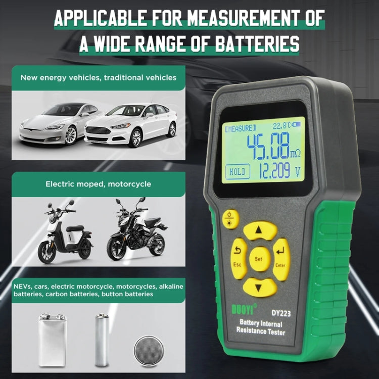 DUOYI DY223 Electrical Vehicle Voltage Testing And Fault Diagnostic Instrument(Test Clip+Guage Pen+Clip Base) - Code Readers & Scan Tools by DUOYI | Online Shopping UK | buy2fix