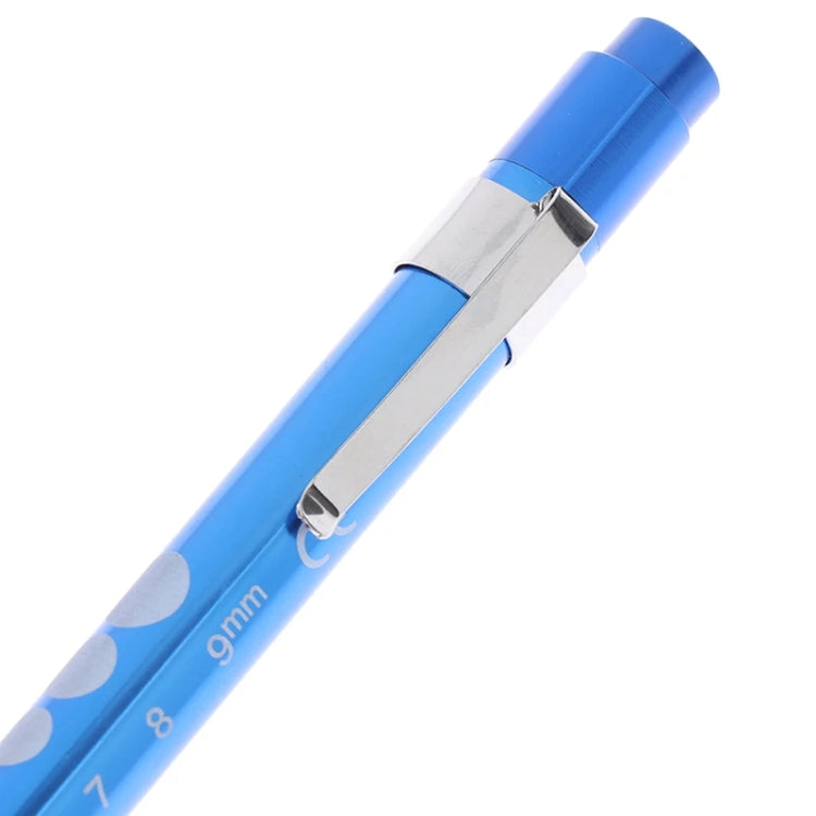 E-SMARTER Multifunctional Pen Flashlight Graduated LED Penlight, Color Random Delivery, Style: Convex Head Yellow Light - LED Flashlight by E-SMARTER | Online Shopping UK | buy2fix