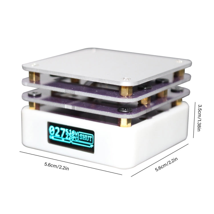 65W Welding Mini Constant Temperature Table LED Light Display, Model: With Stand + Clean Sponge - Electric Soldering Iron by buy2fix | Online Shopping UK | buy2fix