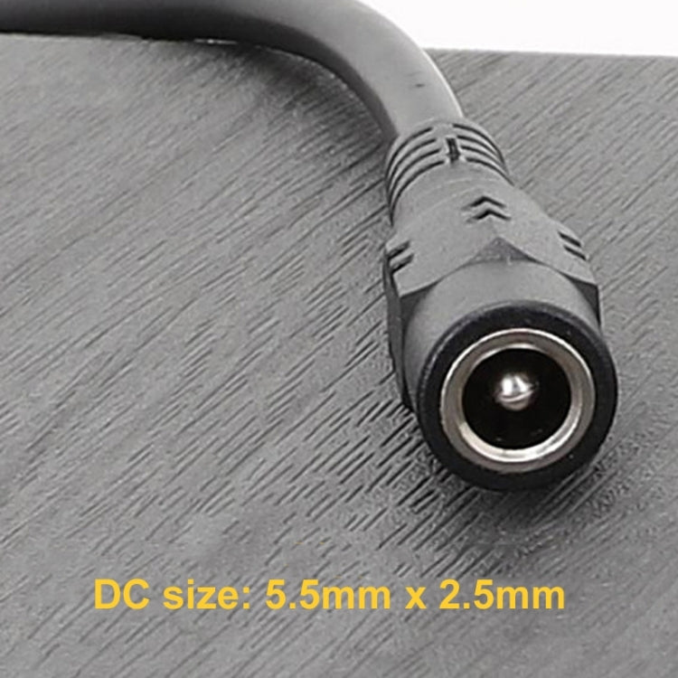 Adapter DC 5.5 x 2.5mm To Hard Disk Power Supply Cable, Model: DC To 4Pin One To Two - eSATA & SATA & IDE by buy2fix | Online Shopping UK | buy2fix