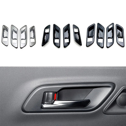 For 2023 Toyota Crown Door Handle Cover Decorative Frame, Style: Right-hand Drive(Silver) - Decorative Strip by buy2fix | Online Shopping UK | buy2fix
