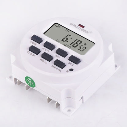 SINOTIMER TM618SH  1 Second Interval Digital LCD Timer Switch Programmable Time Relay 5V - Switch by SINOTIMER | Online Shopping UK | buy2fix