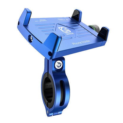 Kewig M7 Bicycle 4 Claws Aluminum Navigational Bracket Outdoor Cycling Cell Phone Holder(Blue) - Holder by Kewig | Online Shopping UK | buy2fix