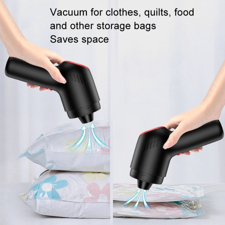 Wireless Charging Car Vacuum Cleaner Mini Handheld High Power Wet and Dry Vacuum Cleaner, Color: Black - Vacuum Cleaner by buy2fix | Online Shopping UK | buy2fix