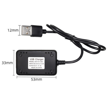 11.1V 2A 3S Output Protection Lithium Battery USB Charger With Light(XH/4P Plug) - Charger by buy2fix | Online Shopping UK | buy2fix