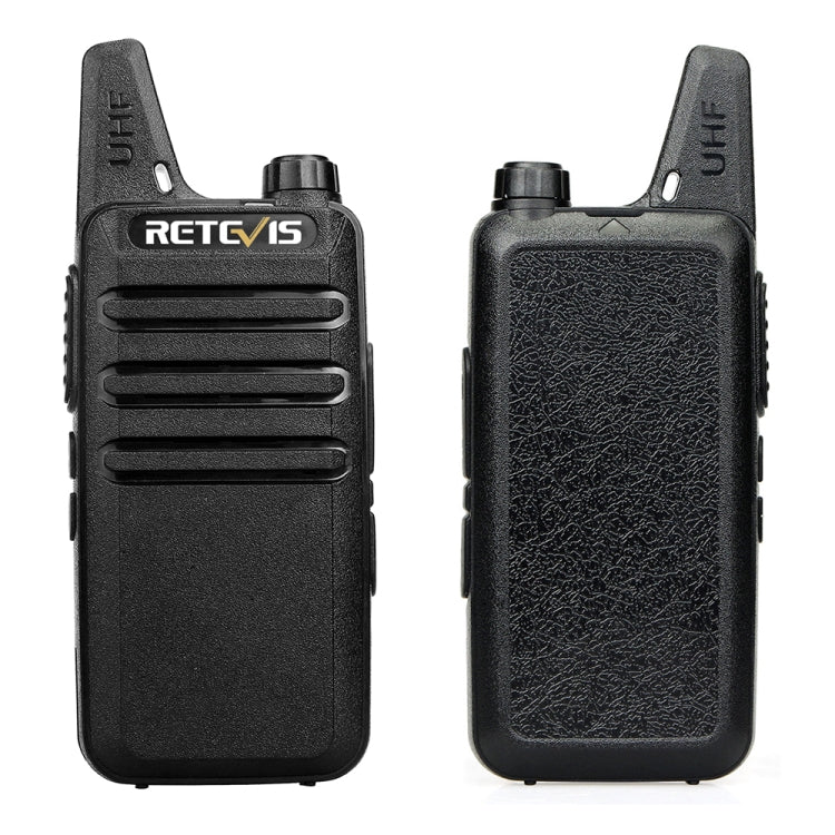 RETEVIS RT22 Hotel Mini Charging Two-Way Wireless Intercom Walkie Talkie(US Frequency with Plug) - Handheld Walkie Talkie by RETEVIS | Online Shopping UK | buy2fix