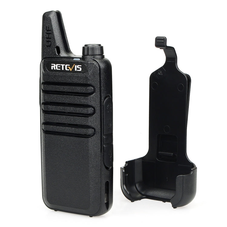 RETEVIS RT22 Hotel Mini Charging Two-Way Wireless Intercom Walkie Talkie(US Frequency with Plug) - Handheld Walkie Talkie by RETEVIS | Online Shopping UK | buy2fix