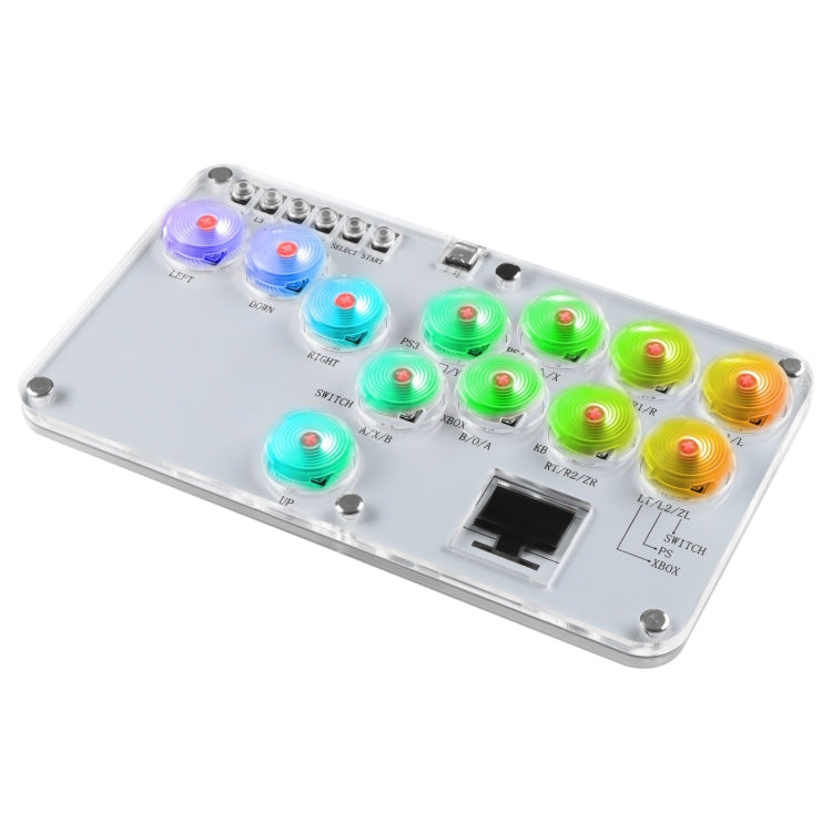 Multiple RGB Light Effect Gaming Keyboard Compatible With PC / Switch / PS3 / PS4 - Gamepads by buy2fix | Online Shopping UK | buy2fix