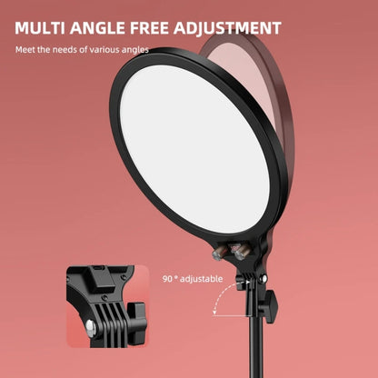 10.2 Inch Full-Screen Selfie Ring Light Tripod Set for Live Stream, Spec: 210cm Bracket With Remote Control - Selfie Light by buy2fix | Online Shopping UK | buy2fix