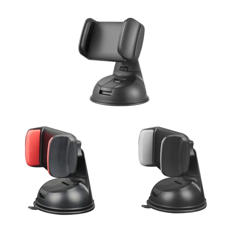 Navigation Car Holder Dashboard Desktop Suction Cup Mobile Phone Holder(Black Red) - Car Holders by buy2fix | Online Shopping UK | buy2fix