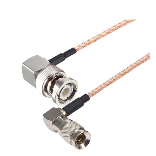 50cm CC4 Male To BNC Male Elbow Connector Cable RG179 Coaxial RF Cable - Connectors by buy2fix | Online Shopping UK | buy2fix