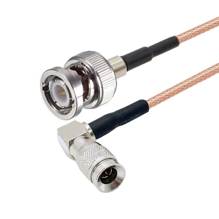 30cm CC4 Male Elbow To BNC Male Connector Cable RG179 Coaxial RF Cable - Connectors by buy2fix | Online Shopping UK | buy2fix