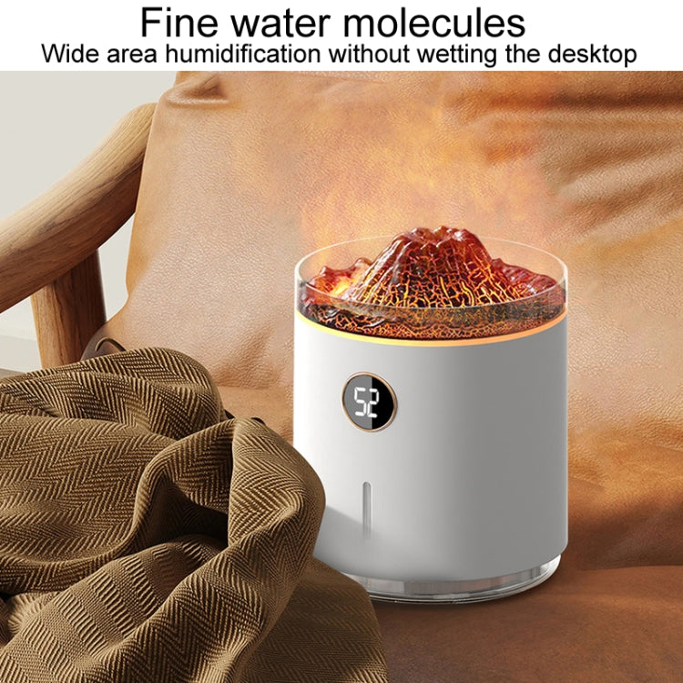 HX127 Mini Volcano Lava Aromatherapy Diffuser Small Household Atmosphere Humidifier, Color: White - Air Purifiers & Accessories by buy2fix | Online Shopping UK | buy2fix