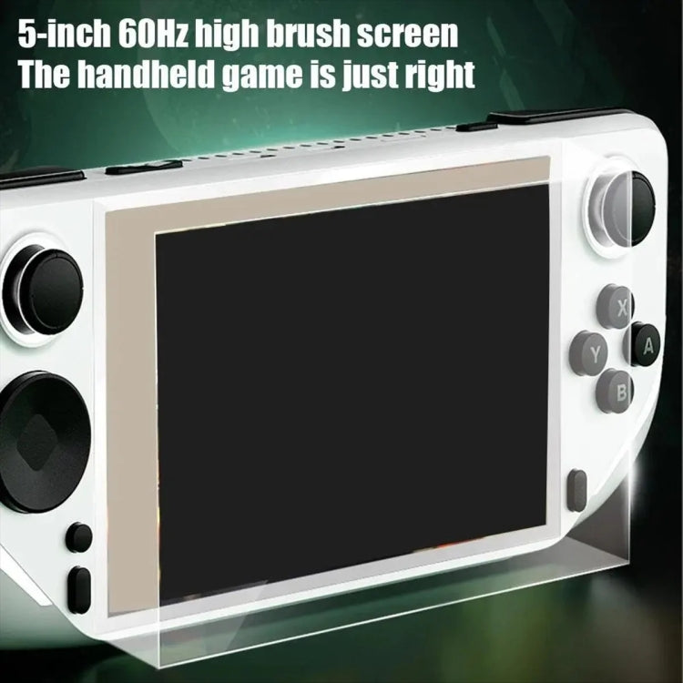 E6 Handheld Game Console 5 Inch IPS Screen Retro Gamebox, Memory: With 128GB TF Card(Black) - Pocket Console by buy2fix | Online Shopping UK | buy2fix