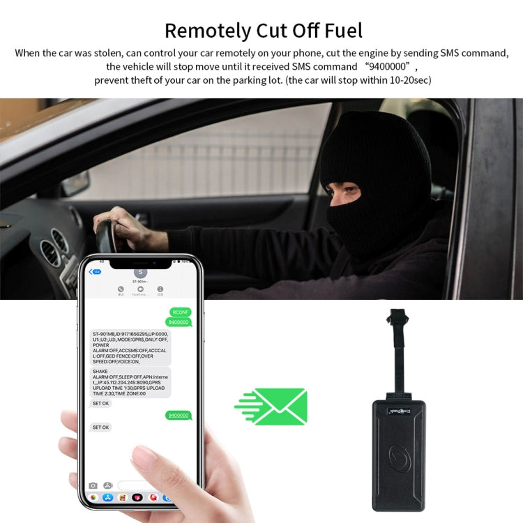 SinoTrack 4G+2G GPS Car Motorcycle Tracking Anti-theft Locator, Specifications: Standard - Car Tracker by SinoTrack | Online Shopping UK | buy2fix