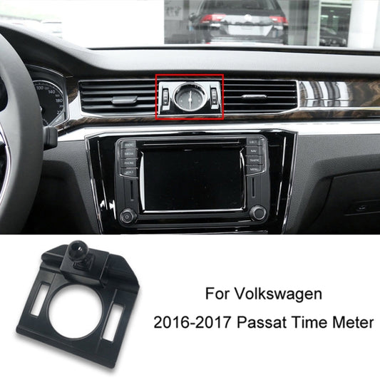 For Volkswagen Car Air Outlet Modified Mobile Phone Holder Base, Model: 6-17 Passat Time Meter - Special Car Holders by buy2fix | Online Shopping UK | buy2fix