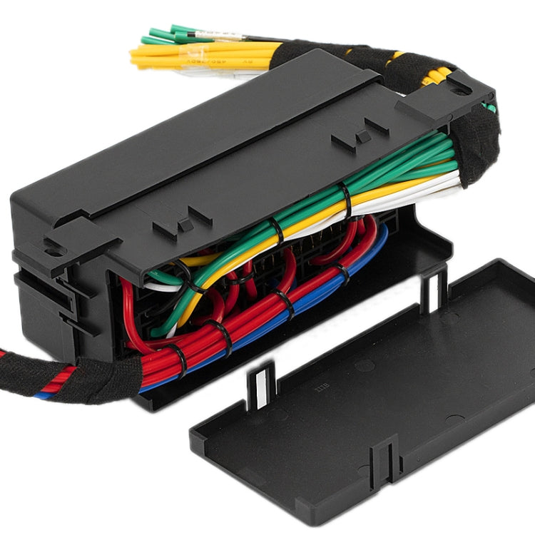 11-way 12V Relay Fuse Holder With Wire For Cars Ships, Specifications: Full Set 4 Pin - Fuse by buy2fix | Online Shopping UK | buy2fix