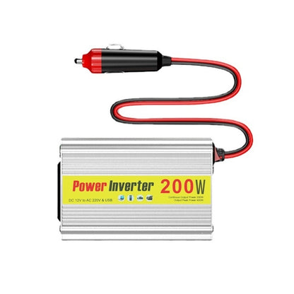 200W Modified Sine Wave Inverter Car Mobile Phone 2.1A Universal Power Supply, Specification: 12 To 220V - Modified Square Wave by buy2fix | Online Shopping UK | buy2fix