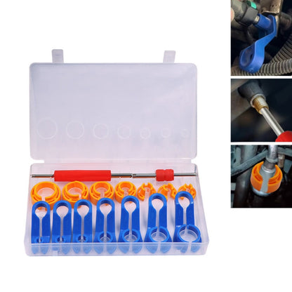 16pcs /Box Car Air Conditioning Pipe Removal Tools Set Fuel Pipe Quick Removal Tool - Hand Tool Sets by buy2fix | Online Shopping UK | buy2fix