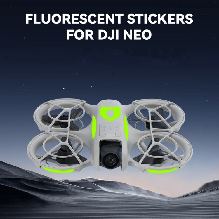 For DJI Neo RCSTQ Gradient Luminous Stickers(Fluorescent) - Stickers by RCSTQ | Online Shopping UK | buy2fix