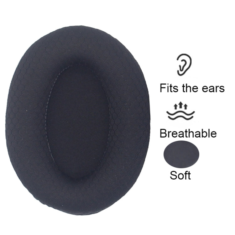 1pair For Razer Opus X Headphone Replacement Sponge Cover Ear Pad Accessories(Gray Net) - Earmuff & Pad by buy2fix | Online Shopping UK | buy2fix