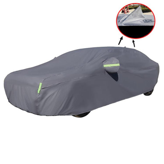 SUV Car EVA Plus Velvet Thickened Heat Insulation Sunshade With Shark Fin, Size: L 4.85x1.95x1.63 - PE Material by buy2fix | Online Shopping UK | buy2fix