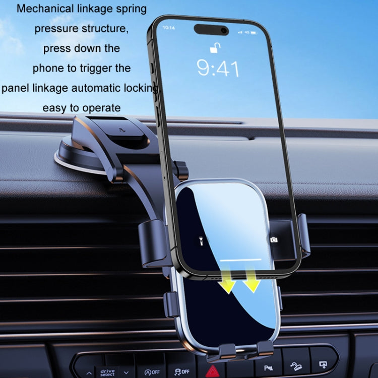 For 17mm Universal Ball Head Car Mobile Phone Holder, Without Base, Style: D96 Electroplating - Universal Car Holders by buy2fix | Online Shopping UK | buy2fix