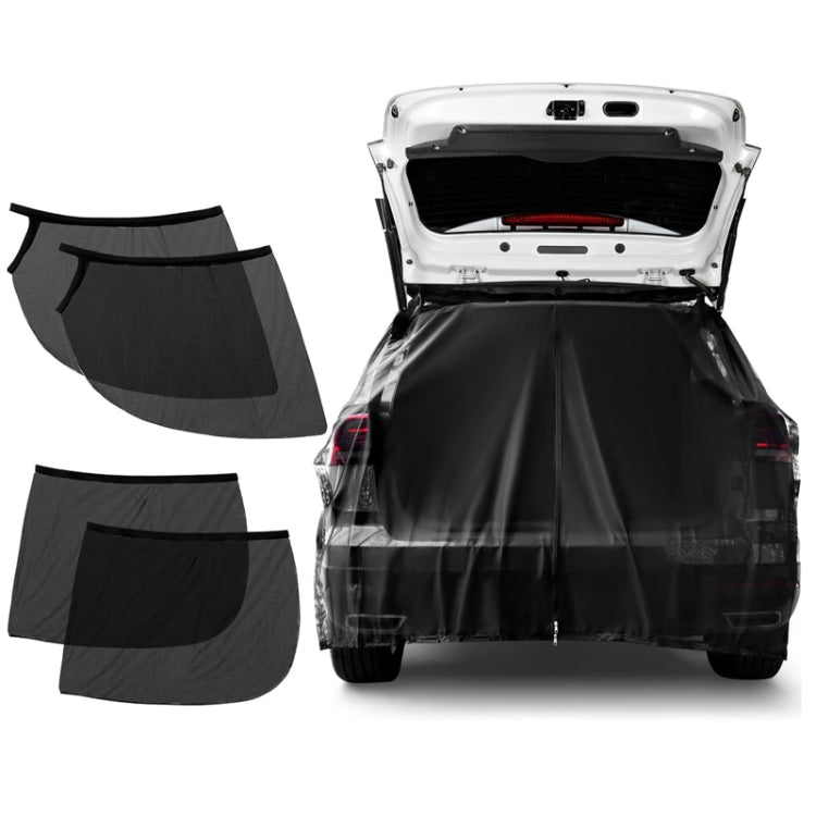 Car Rear Trunk Ventilation Shade Anti-mosquito Screen Cover, Size: M(Set) - Window Foils & Solar Protection by buy2fix | Online Shopping UK | buy2fix