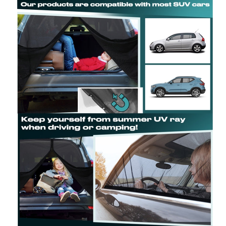 Car Rear Trunk Ventilation Shade Anti-mosquito Screen Cover, Size: XL(Set) - Window Foils & Solar Protection by buy2fix | Online Shopping UK | buy2fix