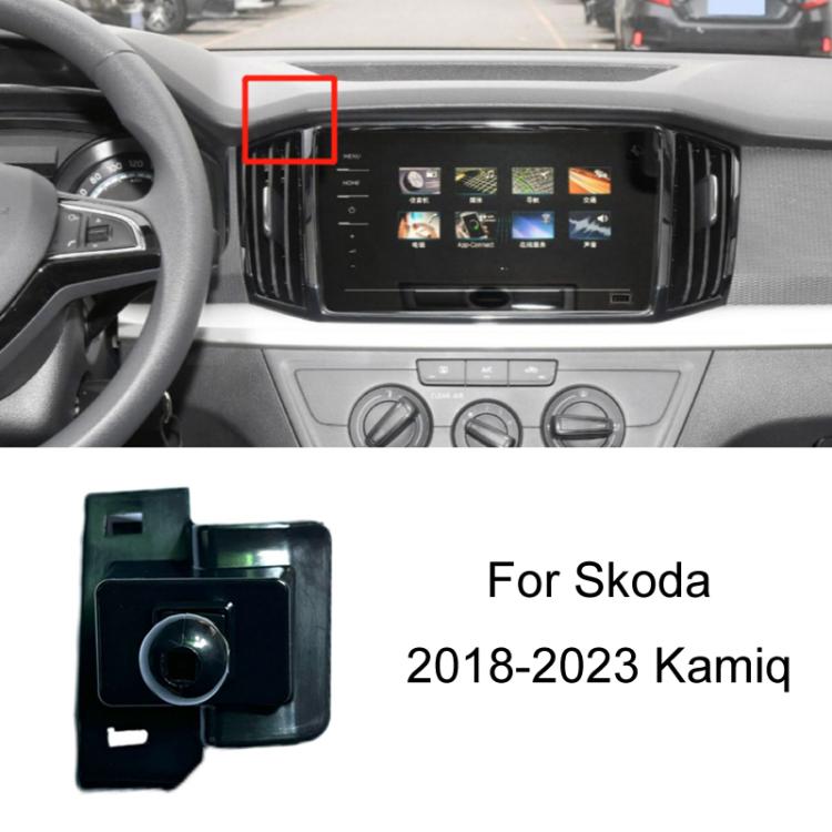 For Skoda Car Special Mobile Phone Navigation Bracket Base, Model: 18-23 Kamiq - Special Car Holders by buy2fix | Online Shopping UK | buy2fix