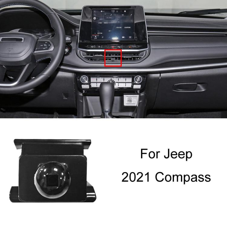 For Jeep Car Special Mobile Phone Navigation Bracket Base, Model: 21 Compass - Special Car Holders by buy2fix | Online Shopping UK | buy2fix