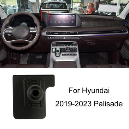 For Hyundai Car Special Mobile Navigation Bracket Base, Model: 19-23 Palisade - Special Car Holders by buy2fix | Online Shopping UK | buy2fix