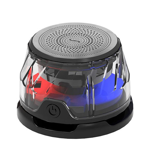 RK-C250 Portable RGB Atmosphere Light Magnetic Bluetooth Speaker with Wireless Charging Function - Mini Speaker by buy2fix | Online Shopping UK | buy2fix