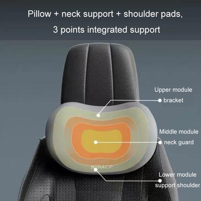 Car Mmemory Foam Support Driving Cushion, Color: Black Lumbar Support - Seat Accessories by buy2fix | Online Shopping UK | buy2fix