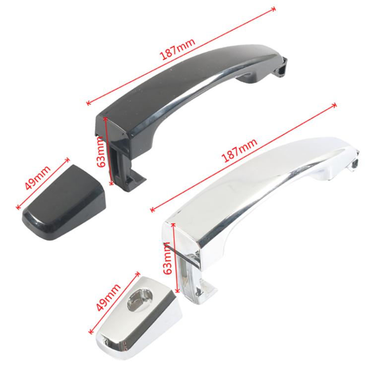 Car Door Outer Handle Accessories For Chevrolet Aveo, Model: Electroplating Universal 96468266/96468306 - Door Handles by buy2fix | Online Shopping UK | buy2fix