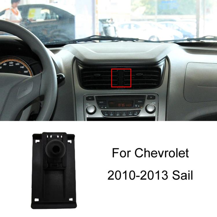 For Chevrolet Car Special Mobile Phone Navigation Bracket Base, Model: 10-13 Sail - Wireless Charger Holders by buy2fix | Online Shopping UK | buy2fix