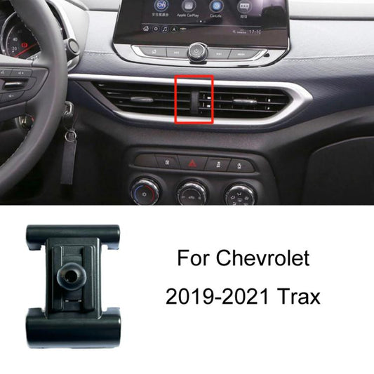 For Chevrolet Car Special Mobile Phone Navigation Bracket Base, Model: 19-21 Trax - Wireless Charger Holders by buy2fix | Online Shopping UK | buy2fix